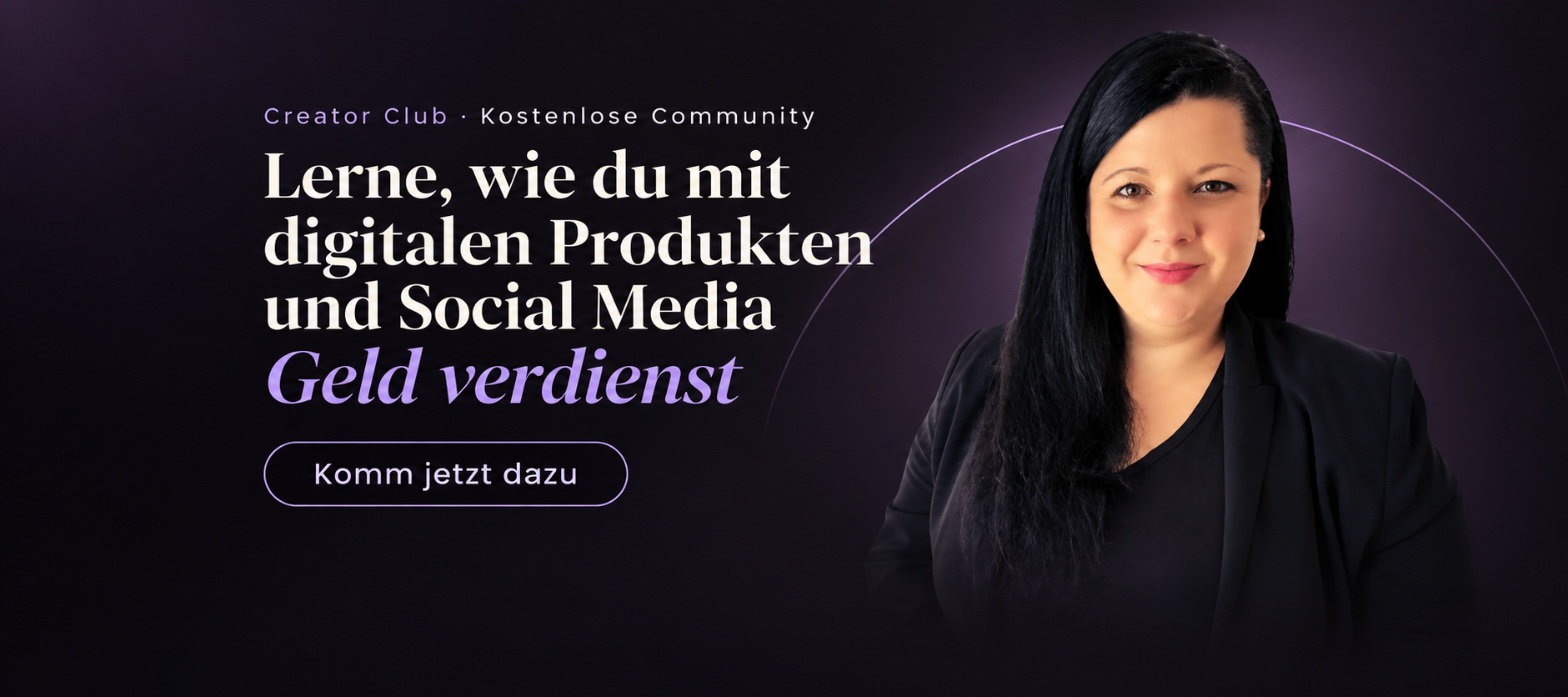 Titelbild Creator Club – Katharina