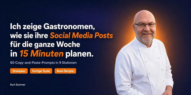 Titelbild für Gastronomen
